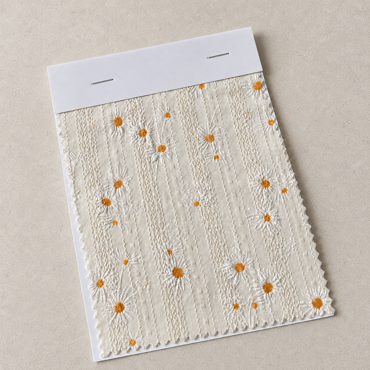 Embroidered detail